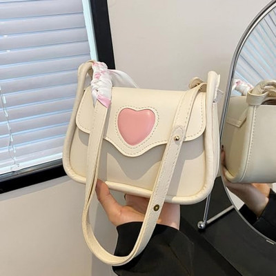 HaveGlam White Sling Bag Trendy korean Sling Bags for women