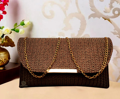 JIVON Brown Sling Bag Sling Bag