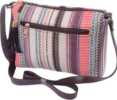 Sahna Handicraft Multicolor Sling Bag SA-04