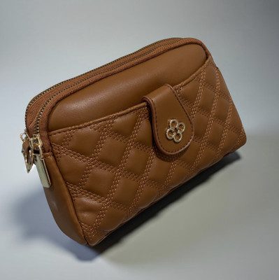 Craveforit Tan Sling Bag Stylish trendy crossbody sling bag