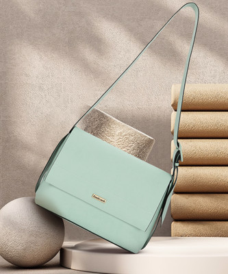 Fastrack Green Sling Bag Solid