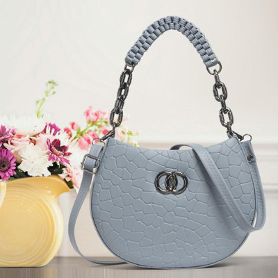 Nariox Grey Sling Bag Sling bag classic design women sider bag ladies purse