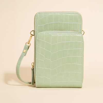 LINO PERROS Green Sling Bag Sling Bag