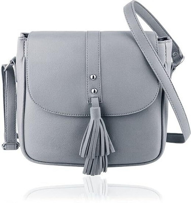 house of common Grey Sling Bag HC_@Grey Stylish Sling bag for shoulder LFR 3_10
