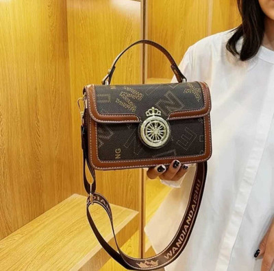 arisen Brown Sling Bag Brown Women Sling Bag