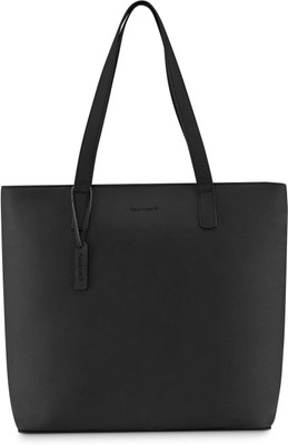 Fastrack Black Tote Solid