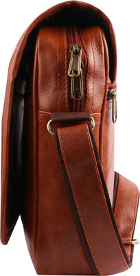 Prime Carry Tan Sling Bag Sling Bag for Men & Women, Shoulder Bag for Travel, Office, College