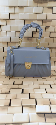MST impex Grey Sling Bag M.S.T IMPEX