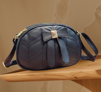 ROYAL CHAALS Black Sling Bag 3PTAI