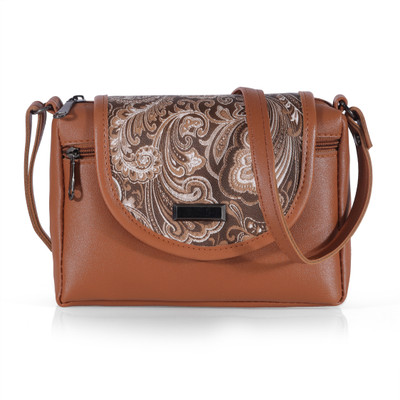 VIDDHI ENTERPRISE Brown Sling Bag BAG IN SLING WOMEN