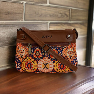 Jugnu Orange Sling Bag CONA_7