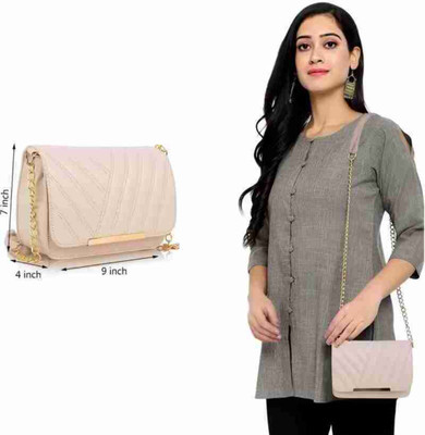 Cleto Beige Sling Bag PRL WHITE BALL_12