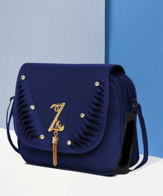 ozzy Blue Sling Bag blue women sling bag