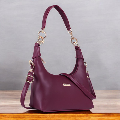 BLUE WORLD Maroon Sling Bag Texture Designs Sling/Shoulder bag for Women/Girls (MAROON)