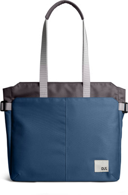 DailyObjects Blue Tote Charcoal-Deep Sea Key Tote