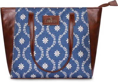 The CLOWNFISH Women Blue Tote