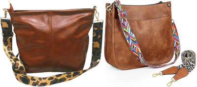 Dakota Brown, Brown Sling Bag SKU103(Pack of 2)