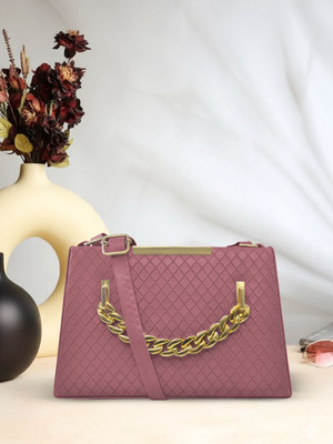 ROGAN Maroon Sling Bag Lightweight Regular Use Rexin Zipper Sling Bag for Women