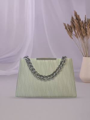 ROGAN Grey Sling Bag Lightweight Regular Use Rexin Zipper Sling Bag for Women