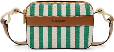 Miraggio Green Sling Bag Soleil Crossbody Bag