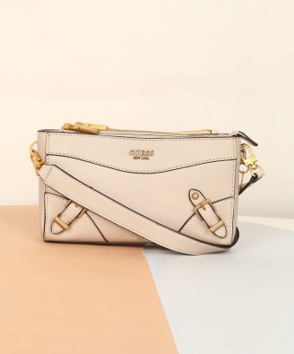 GUESS Beige Sling Bag BA874472_BEIGE_KHAKI_UNI