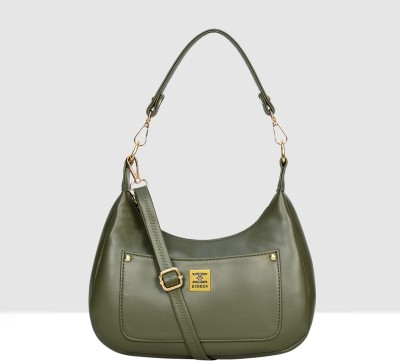 ESBEDA Green Sling Bag Classic Elegant Sling Bag