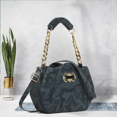 Nariox Black Sling Bag Trendy Fashion side Sling Handbag