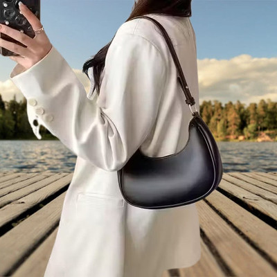 Kausbabi Black Sling Bag Classic Black Ladies Handbag | Lightweight Travel & College Bag