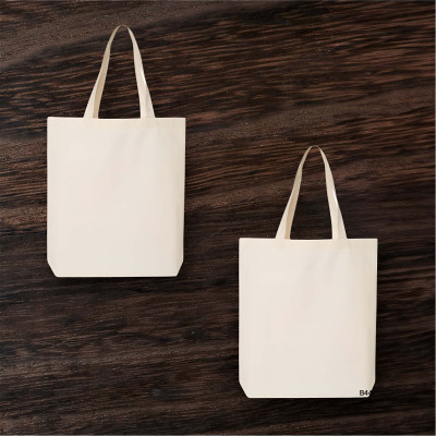 Atrani Beige Tote Canvas Cotton Beige Color Shoulder Bags for Girls/Colloge/Daily Use-Pack of 2-44(Pack of 2)
