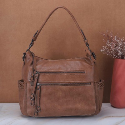 METRO Brown Shoulder Bag 66-526