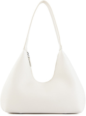 Viola White Shoulder Bag Ency Shoulder bag for women Stylish Medium size
