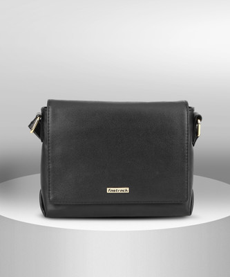 Fastrack Black Sling Bag A4002PBK01