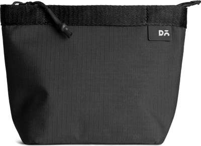 DailyObjects Black Clutch Basalt Pivot Carry All Pouch - Small