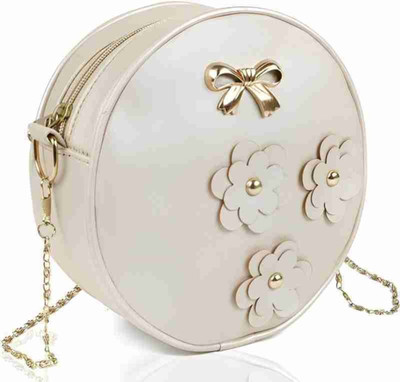 house of common White Sling Bag PK_BEIGE_14