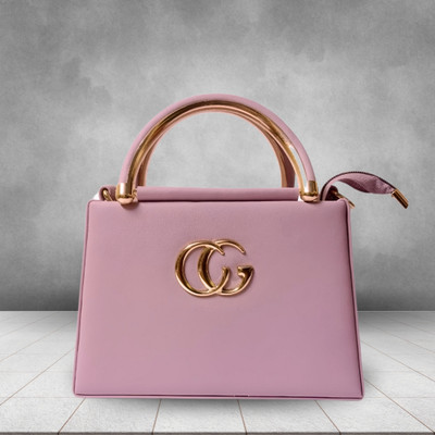 DOR Pink Sling Bag Stylish Boxy PU Sling Bag for Women