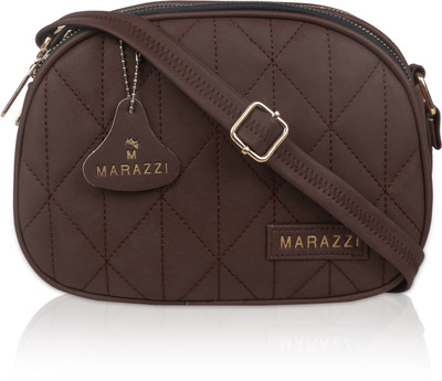 marazzi Brown Sling Bag 3 chain