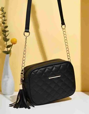 Cleto Black Sling Bag DARKBLK_50STR_11