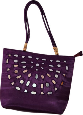 Touch Of Kutch Women Maroon Messenger Bag