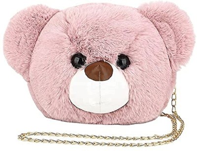 Flywind Multicolor Hand-held Bag Cute Teddy Bear Sling Bag for Girls/Shoulder Handbag/Crossbody