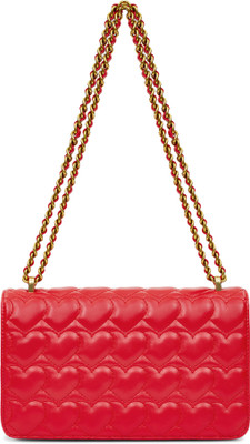 Miraggio Red Shoulder Bag Desire Shoulder Bag with Adjustable Crossbody Chain