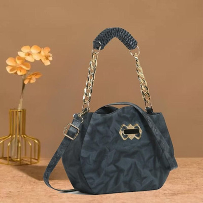 Nariox Black Sling Bag Trendy Fashion side Sling Handbag