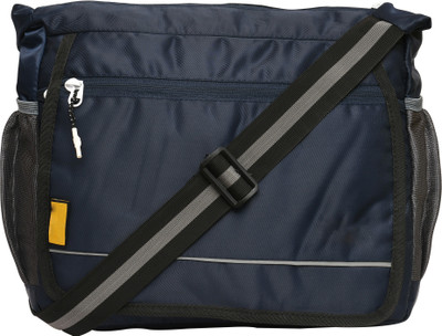 Zadinga Blue Sling Bag College crossbody Travel Unisex Office Business Messenger Bag
