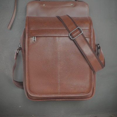 JairaJ Tan Sling Bag Men Sling Bag extra large