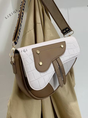 LIZIQI White Sling Bag Diorr for Women Ladies side | hand