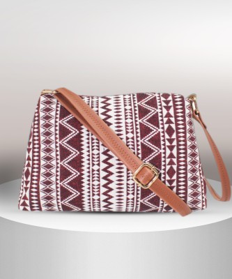 LATNIX Maroon Sling Bag Sling bag