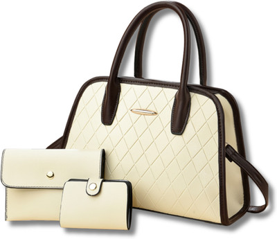 ZELION Women Grey Handbag