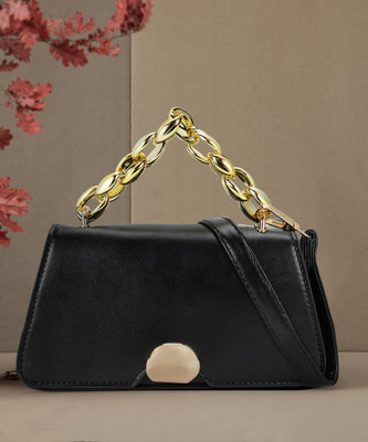 Fastrack Black Sling Bag Solid