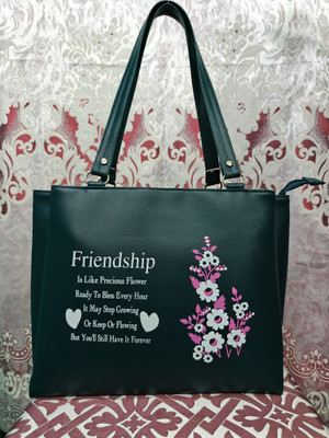 Irshad Fashion World Green Shoulder Bag HANDBAG