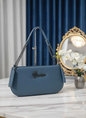 Harmi collection Blue Sling Bag Elegant Mauve Crossbody Sling Bag for Women | Premium Faux Leather