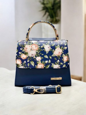 Jazzberry Blue Sling Bag Floral print